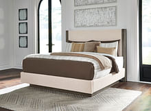 Ashley Furniture - Anibecca King Upholstered Panel Bed